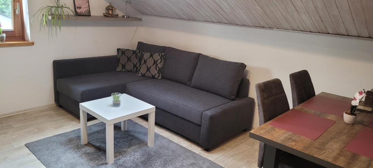Kleine Gemuetliche Mansardenwohnung Im Suedosten Muenchens Assling エクステリア 写真